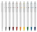 Stylo Top White B  Impression Multi couleurs